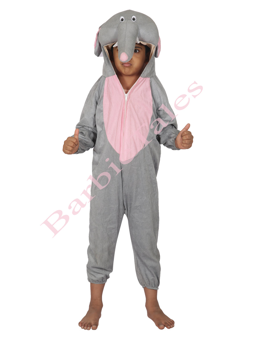 Elephant Animal Kids Fancy Dress Costume