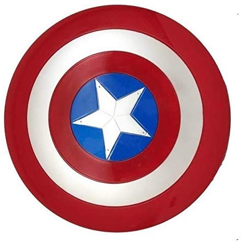 Captain America Shield Dhal Shining Plastic For Adults and Kids