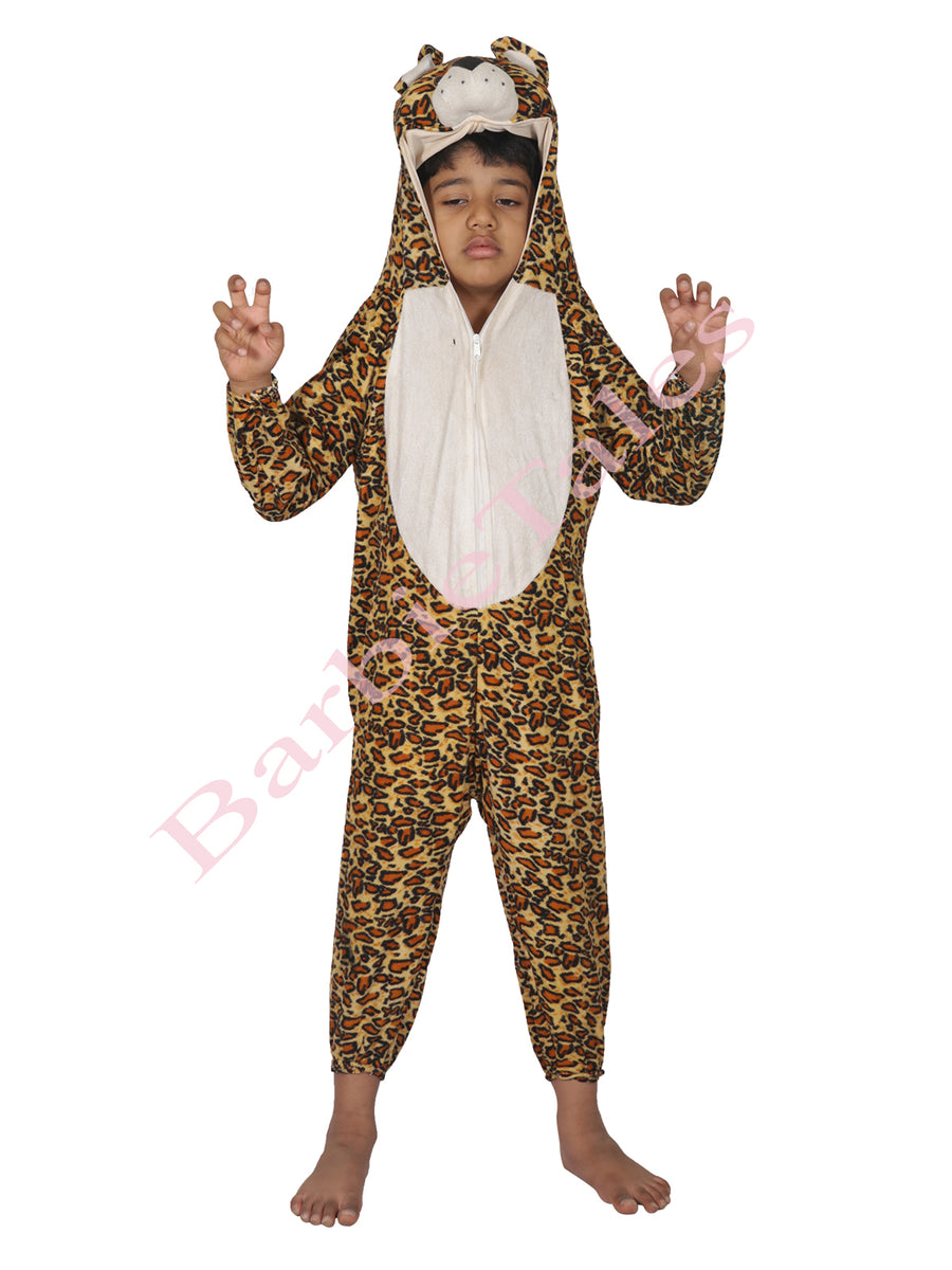 Leopard  Cheetah Kids Fancy Dress Costume