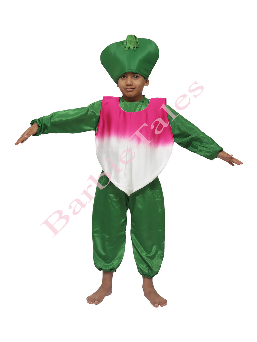 Turnip Root Vegetable Kids Fancy Dress Costume