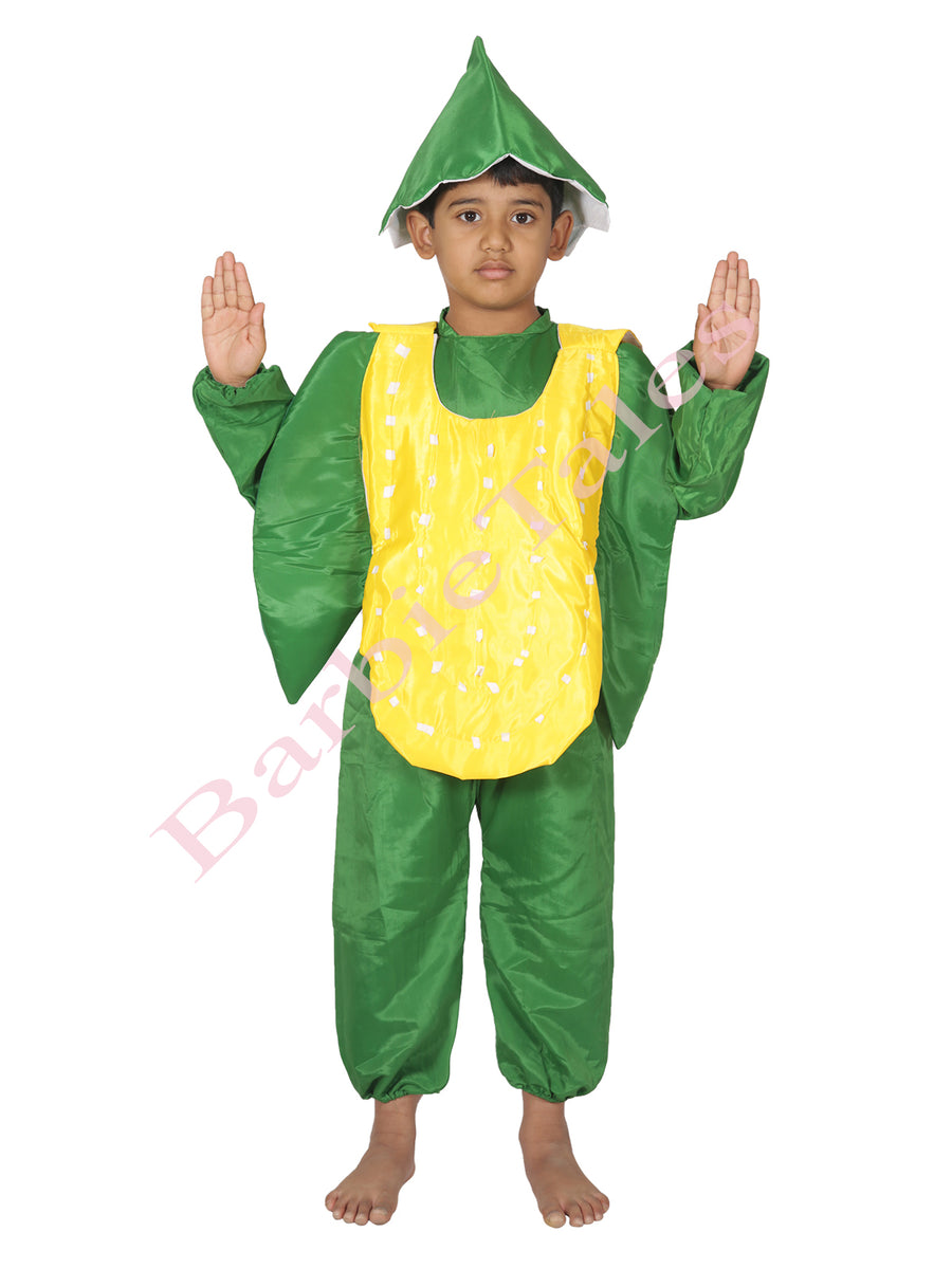 Corn Vegetable Kids Fancy Dress Costume