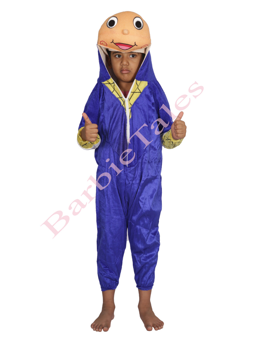 Ninja Hattori Kids Fancy Dress Costume