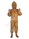 Ginger Bread Fancy Dress For Kids Costume