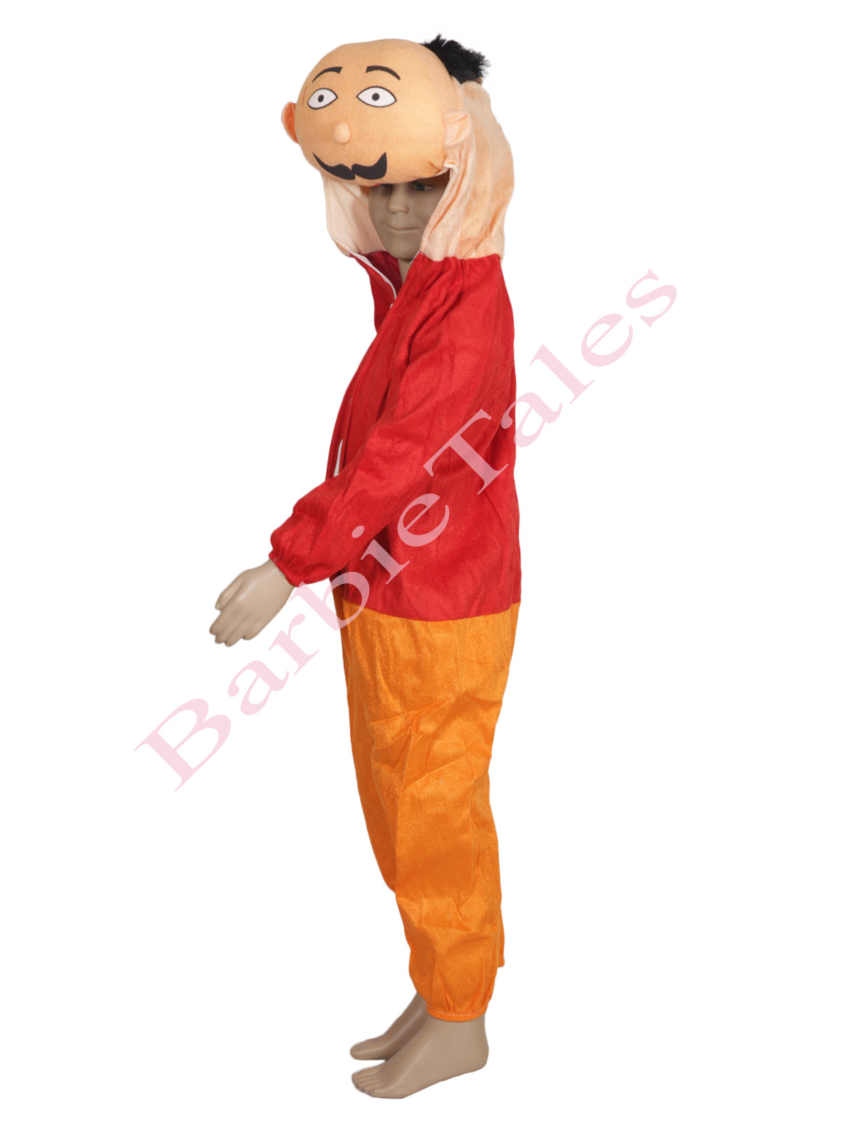 Buy Raj Costume Kids Patlu Cartoon Fancy Dress Cartoon Costume school  function Theme Party (Multicolor_7-8_Years) Online at Low Prices in India -  Amazon.in