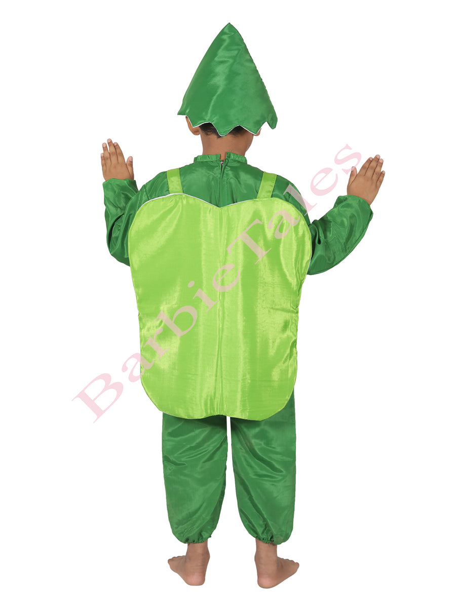 Capsicum  Vegetable Kids Fancy Dress Costume