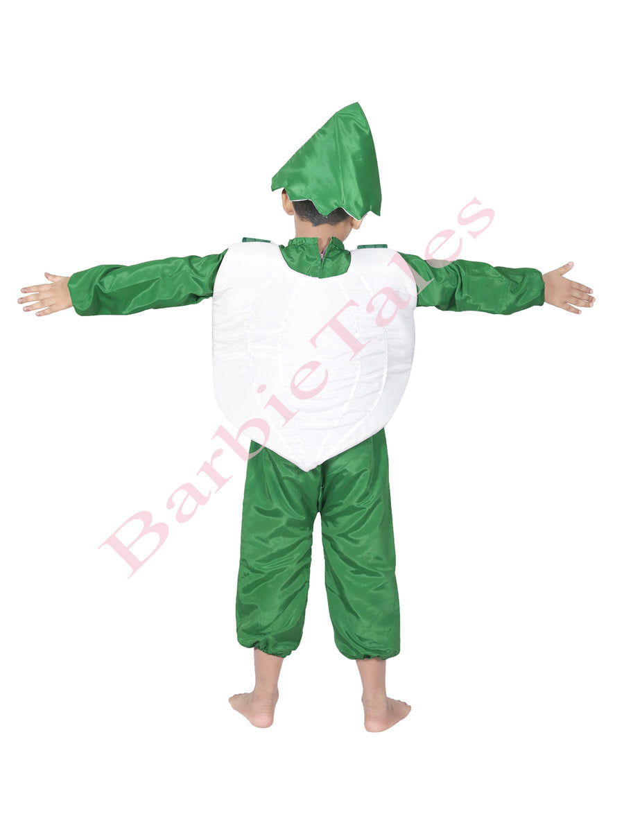 Garlic Vegetable Kids Fancy Dress Costume