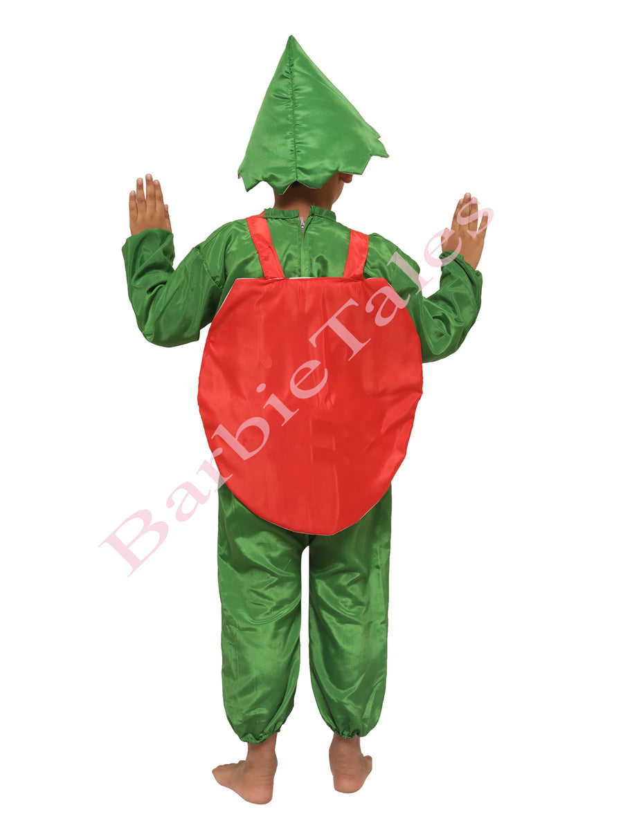 Tomato Vegetable Kids Fancy Dress Costume