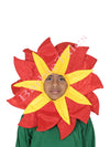 Red Flower Kids Fancy Dress Costume