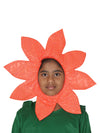 Orange Flower Kids Fancy Dress Costume