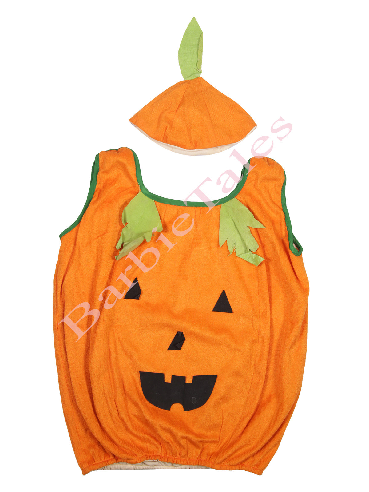 Buy FLIPWORLD Polyester Pumpkin Vegetable Kids Fancy Dress Costume, Pumpkin Kids Costume, Fancy Dress For Kids