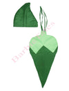 Lady Finger Vegetable Kids Fancy Dress Costume