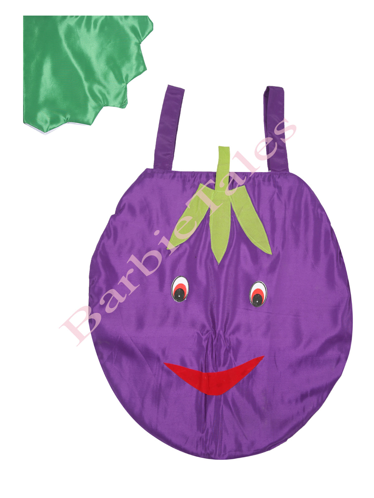 Brinjal Eggplant Baingan Vegetable Kids Fancy Dress Costume