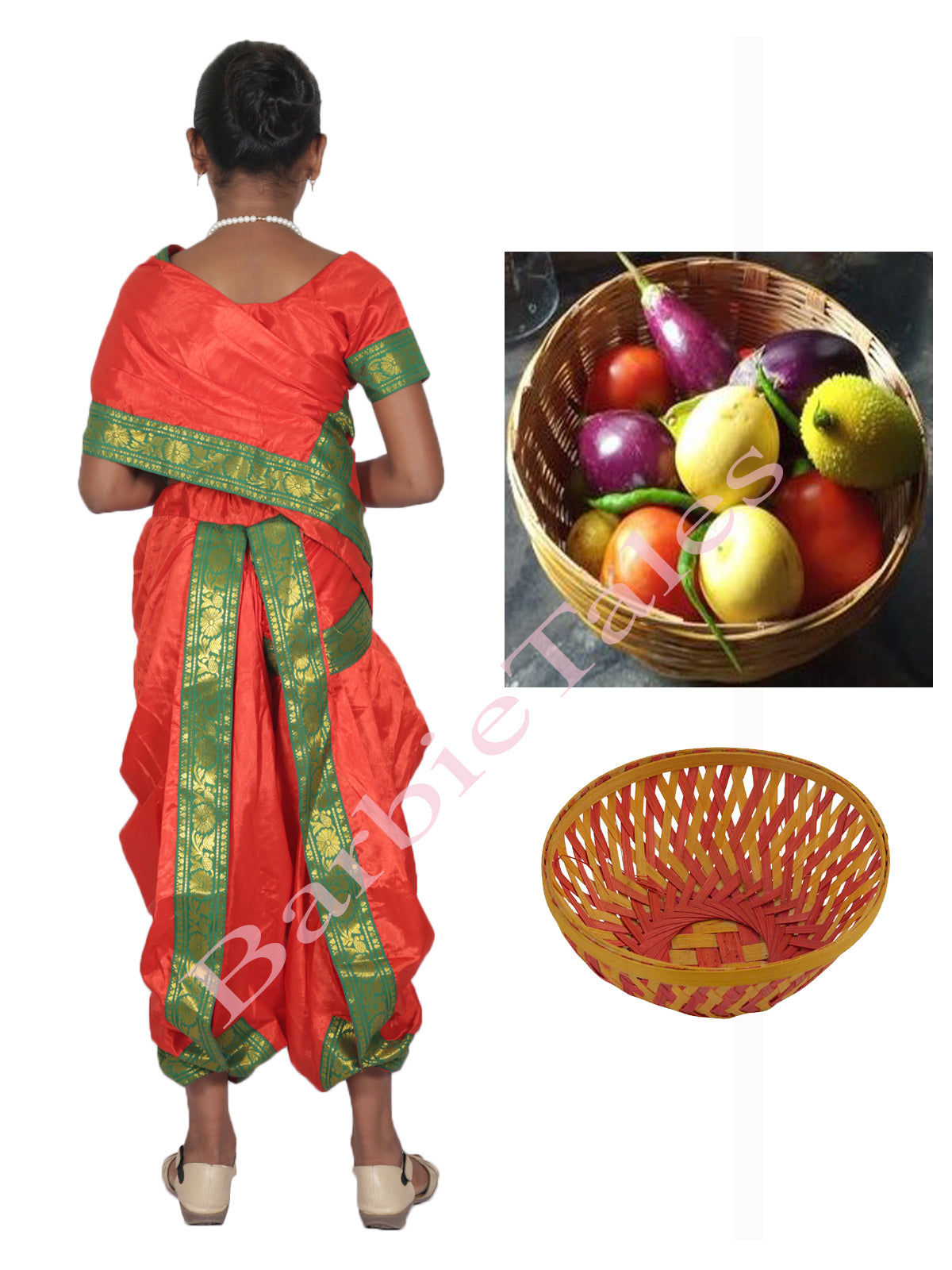 Vegetable Seller Girl Fancy Dress