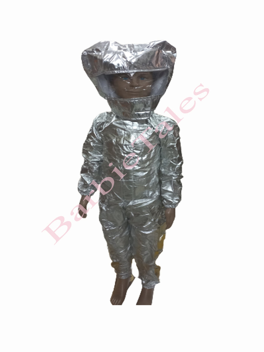 Astronaut Silver  White Fancy Dress