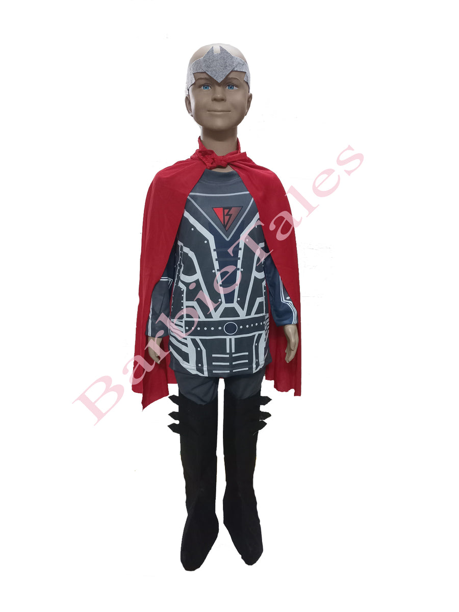 BV Returns Superhero Kids Fancy Dress Costume | Imported |Muscular