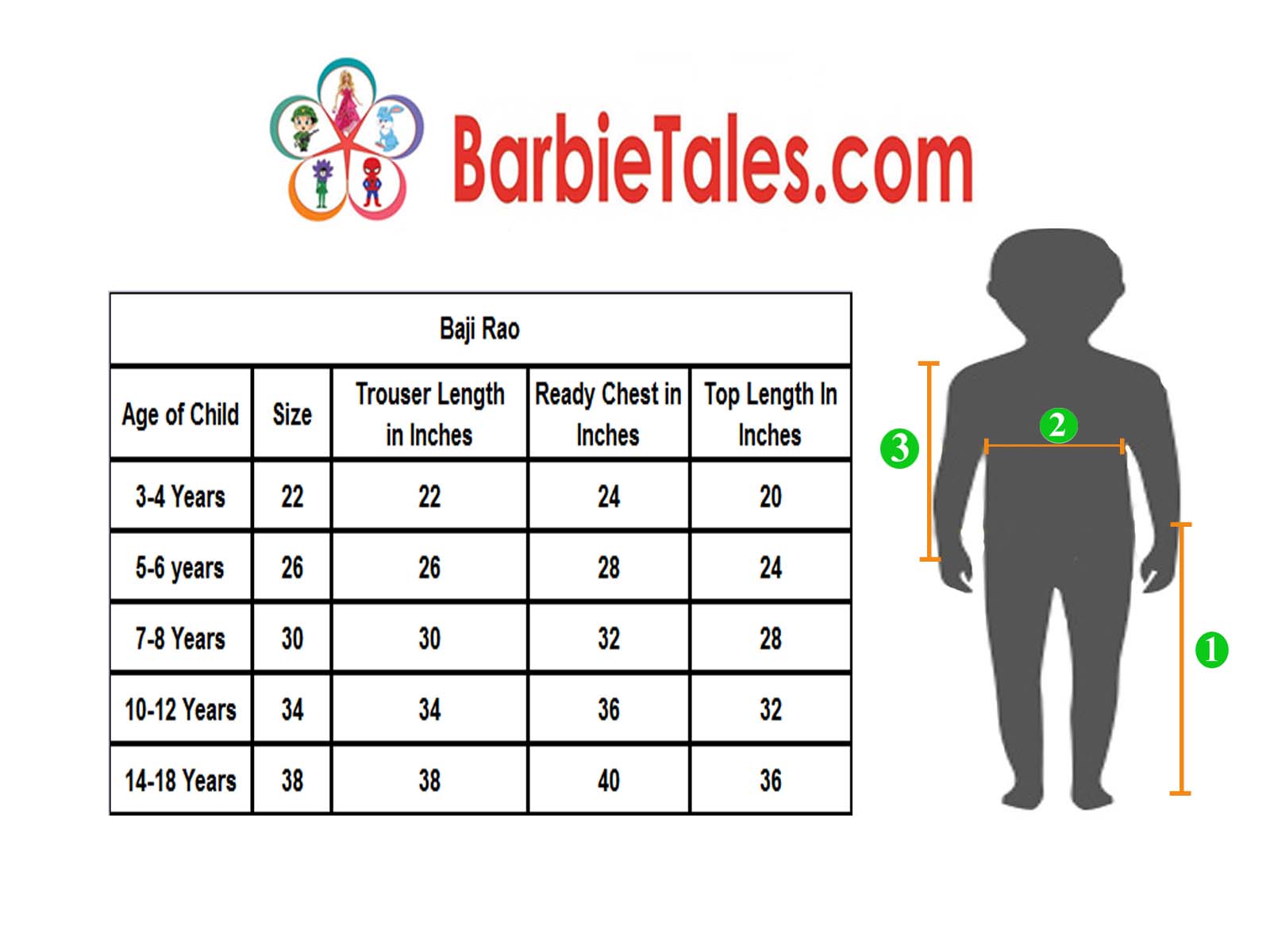 Baji Rao Kids Fancy Dress Costume