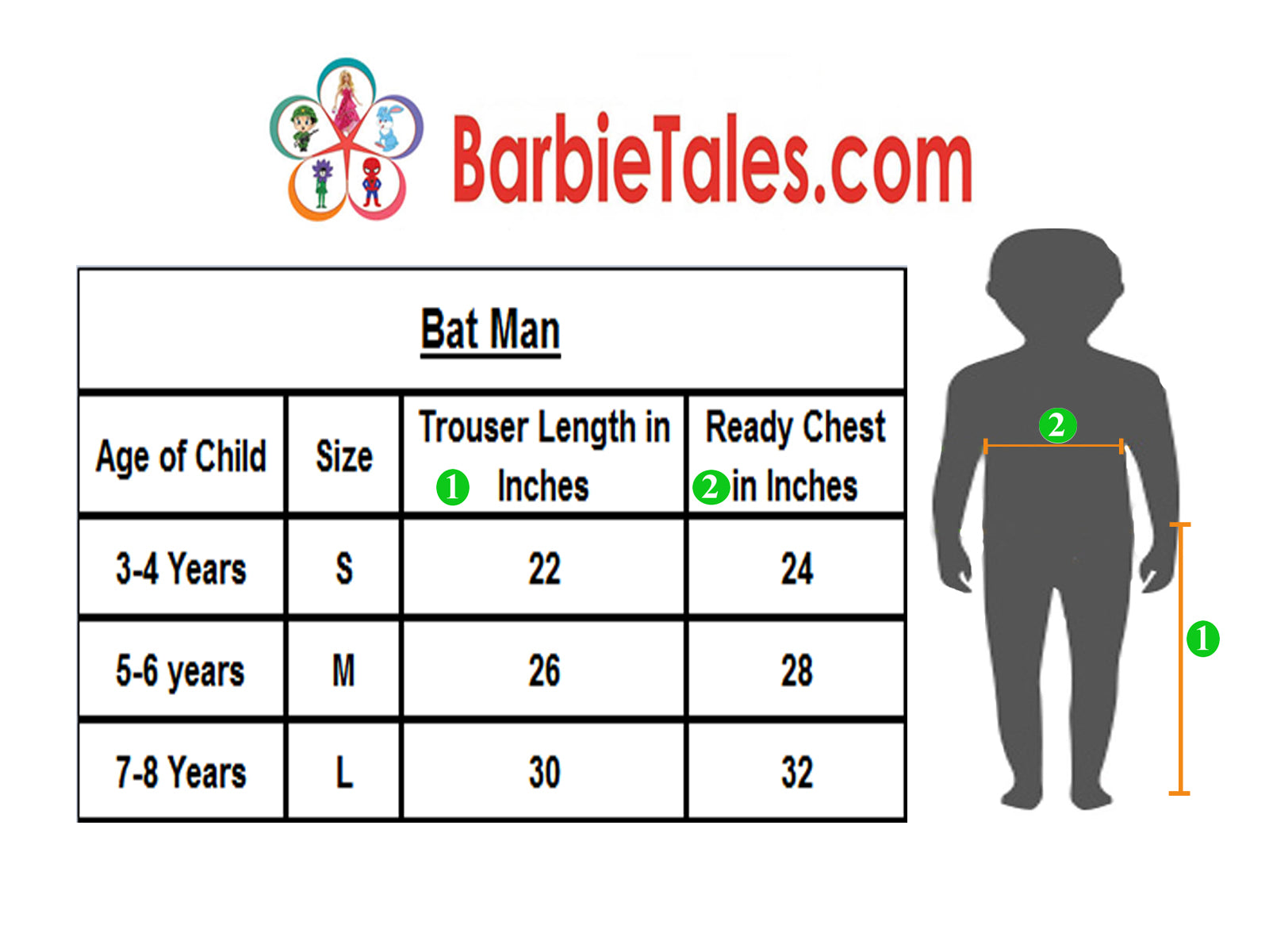 Batman Superhero Kids Fancy Dress Costume - Regular