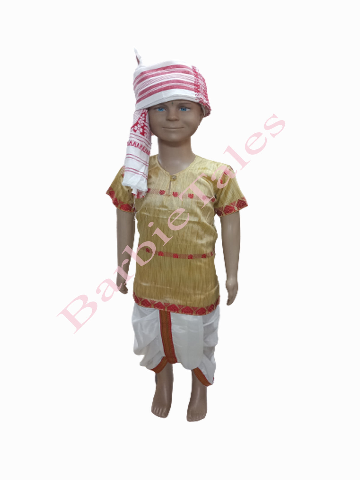 Assamese Male Dress: Traditional Mekhela Sador