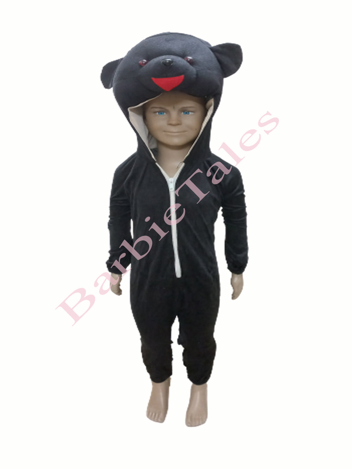 Black Bear Bhalu Animal Kids Fancy Dress Costume