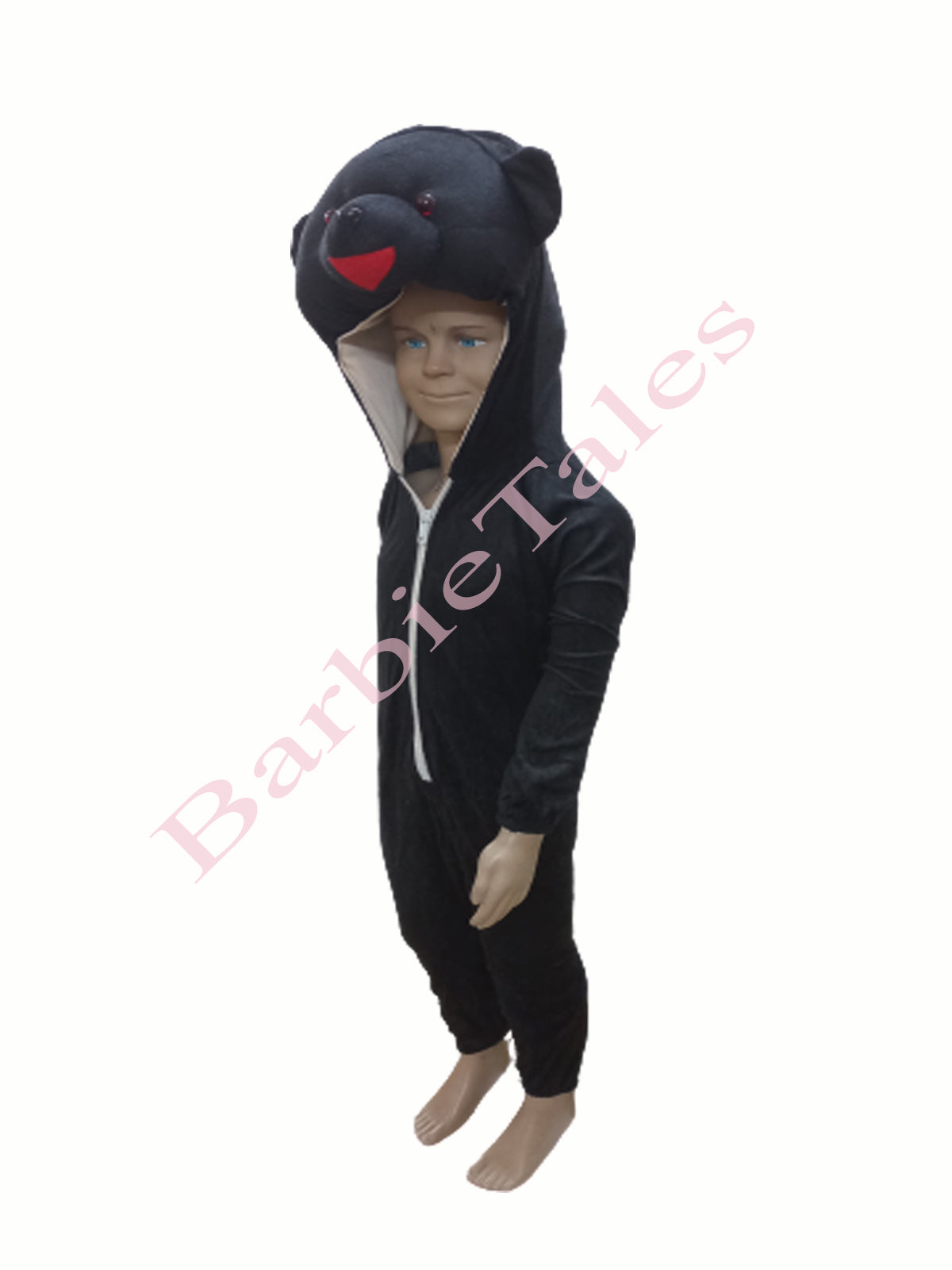 Black Bear Bhalu Animal Kids Fancy Dress Costume