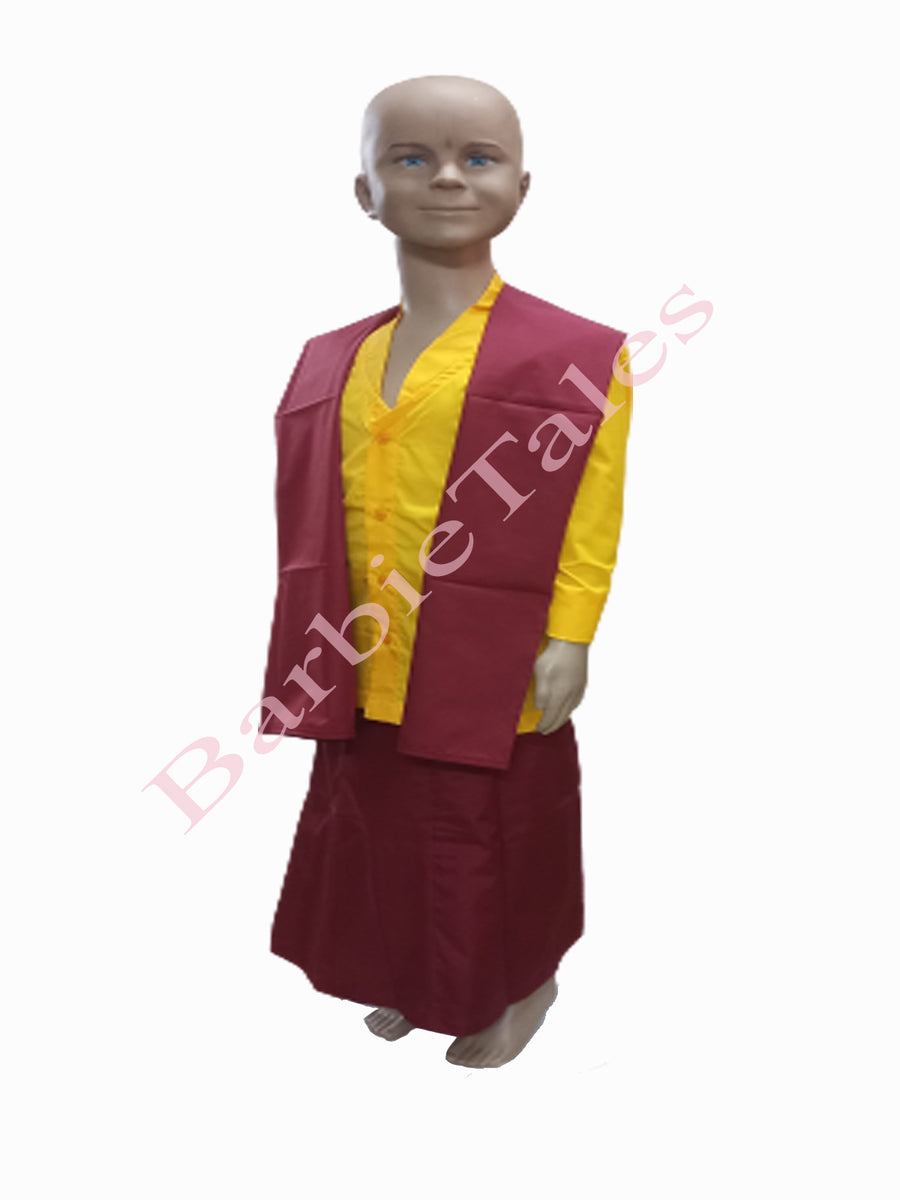 Monk Budha Boy Traditional Wear