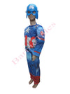 Captain America Avengers Kids Fancy Dress Costume - Muscular