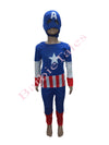 Captain America Avengers Kids Fancy Dress Costume - Standard