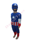 Captain America Avengers Kids Fancy Dress Costume - Standard