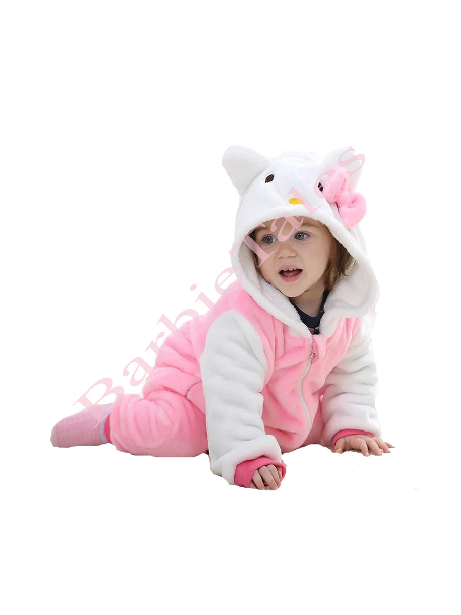 Cat Hoodie Romper