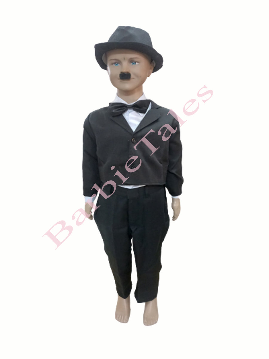 Charli Chaplin Kids Fancy Dress Costume