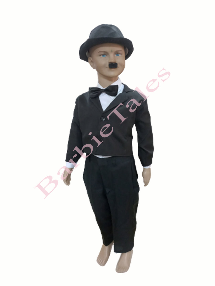 Charli Chaplin Kids Fancy Dress Costume
