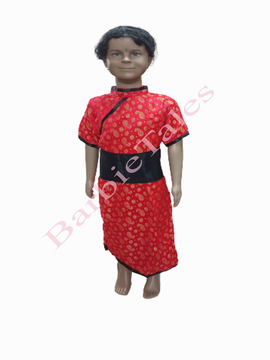 Chinese Girl Kids Fancy Dress Costume