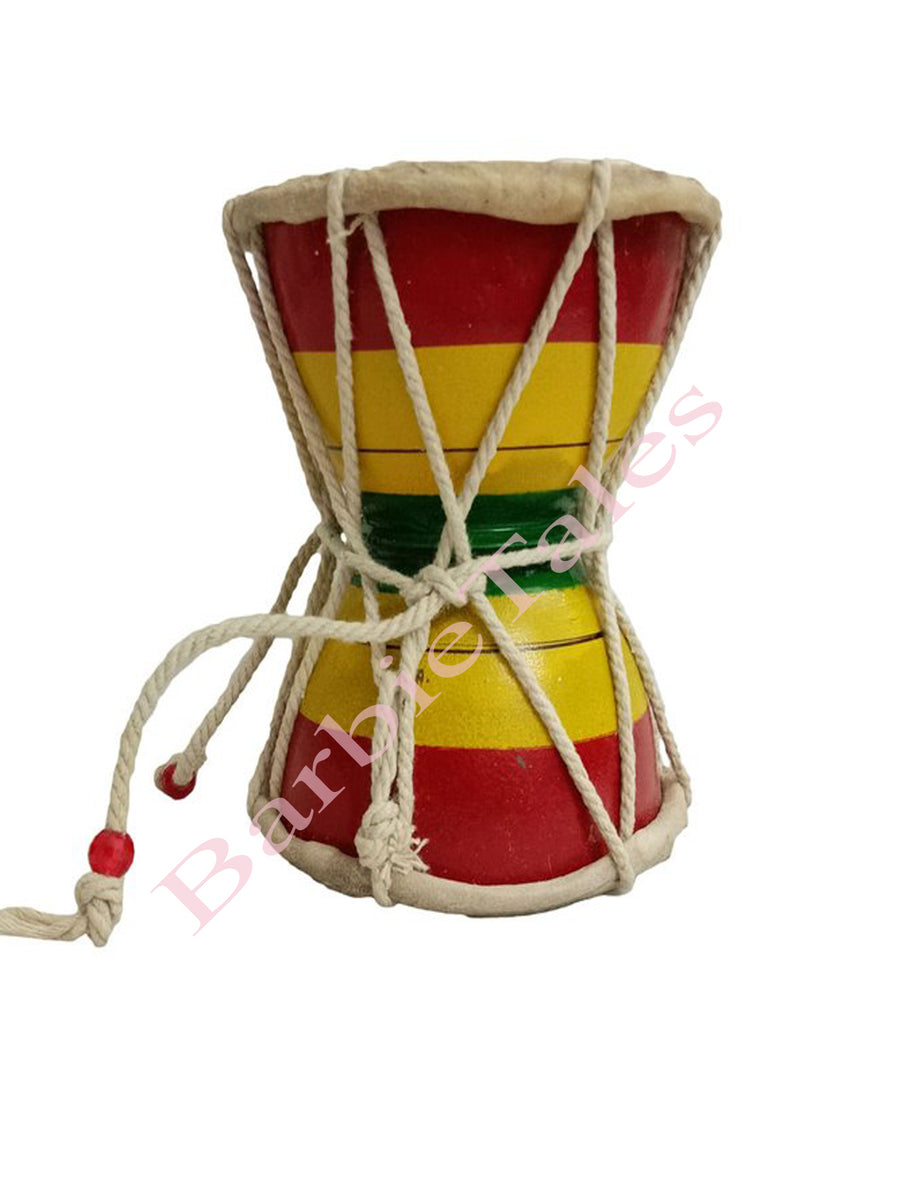 Handmade Shiva Damroo Indian Musical Instrument For  Kids And Adults