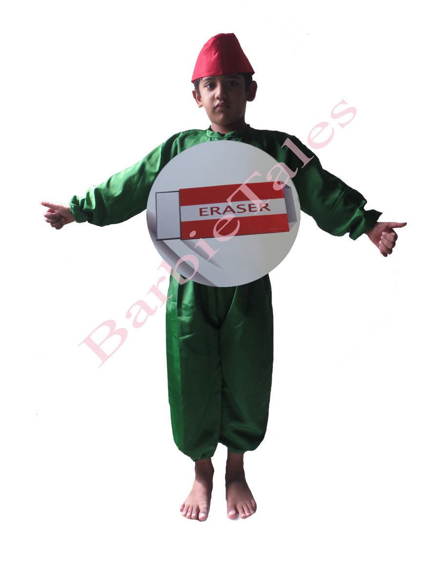 Eraser Daily-Life Objects Kids Fancy Dress 