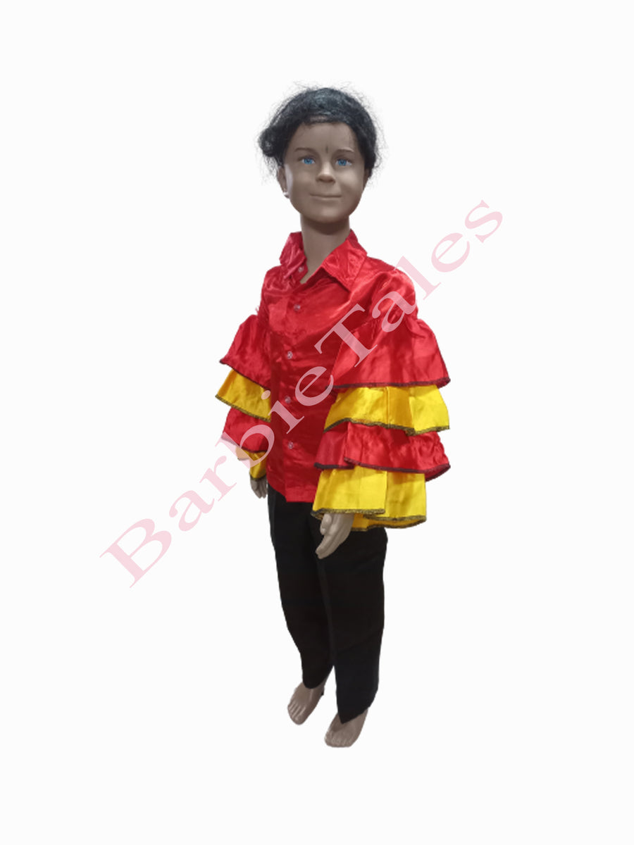 Flamingo Salsa Spanish senorita Fancy Dress Costume -Boy