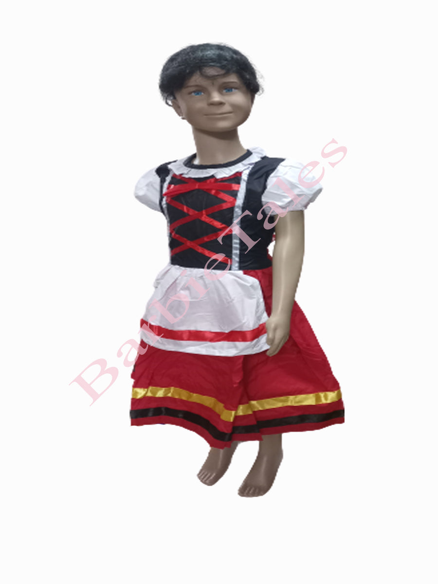 German Girl Kids Fancy Dress Costume