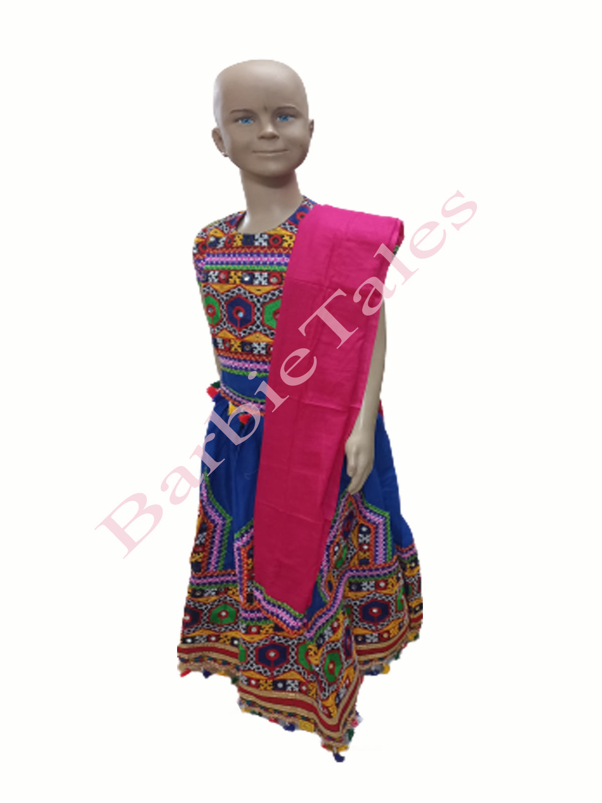BookMyCostume Gujarati Girl with Traditional Jewellery Indian State Kids &  Adults Fancy Dress Costume for Girls 4-5 years : Amazon.in: Fashion