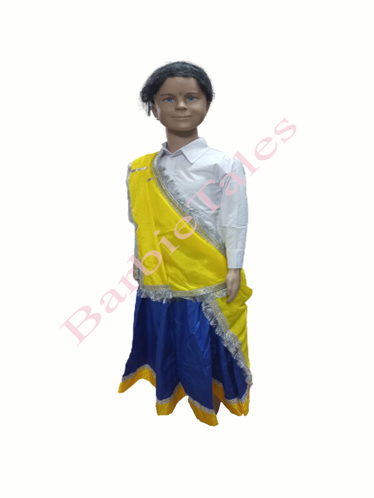 Semi Silk Girls Haryanvi Costume, 6 - 10 Years at Rs 700/set in New Delhi |  ID: 23157056591
