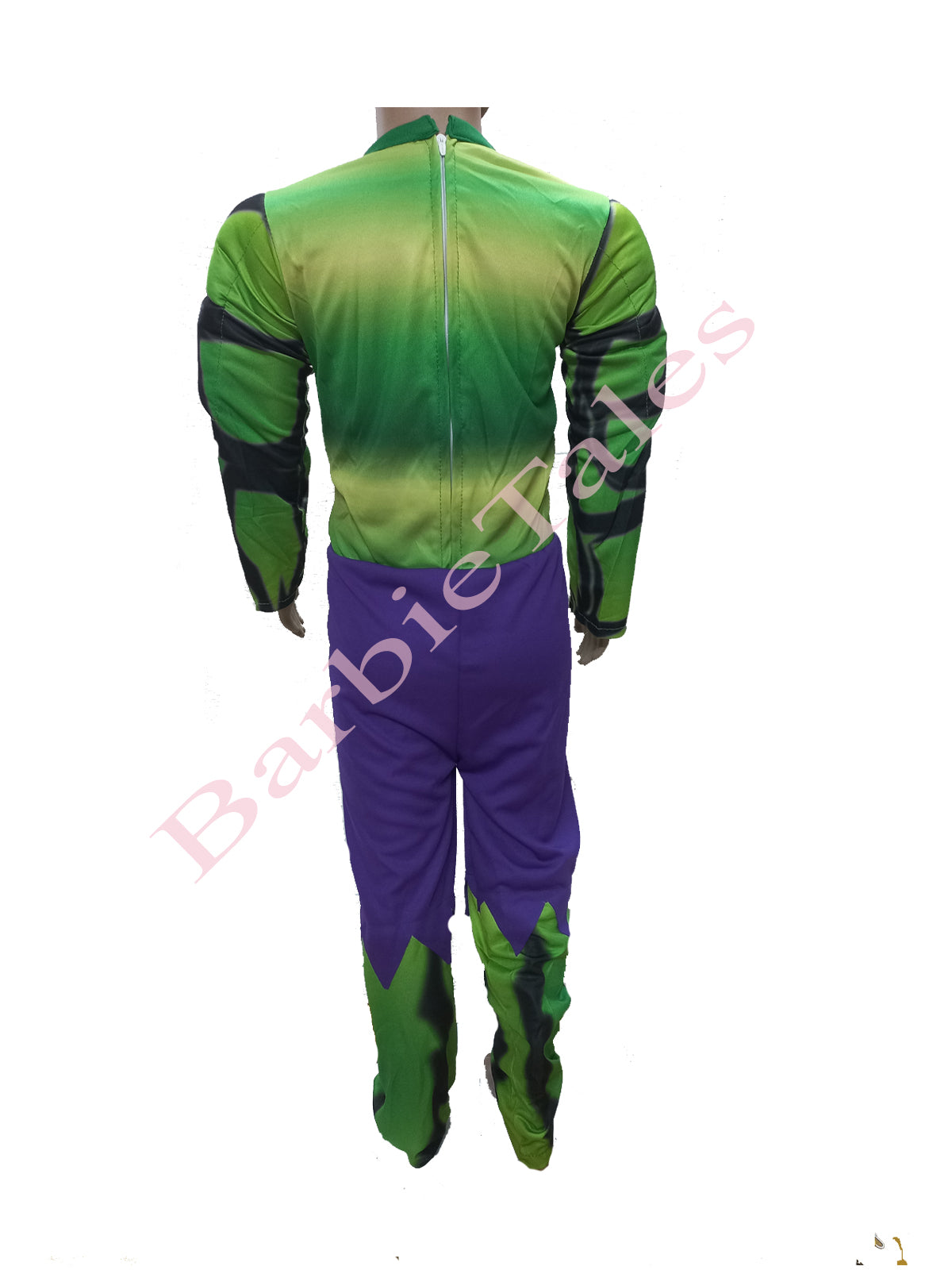 Hulk Avengers Superhero Kids Fancy Dress Costume With Mask | Muscular
