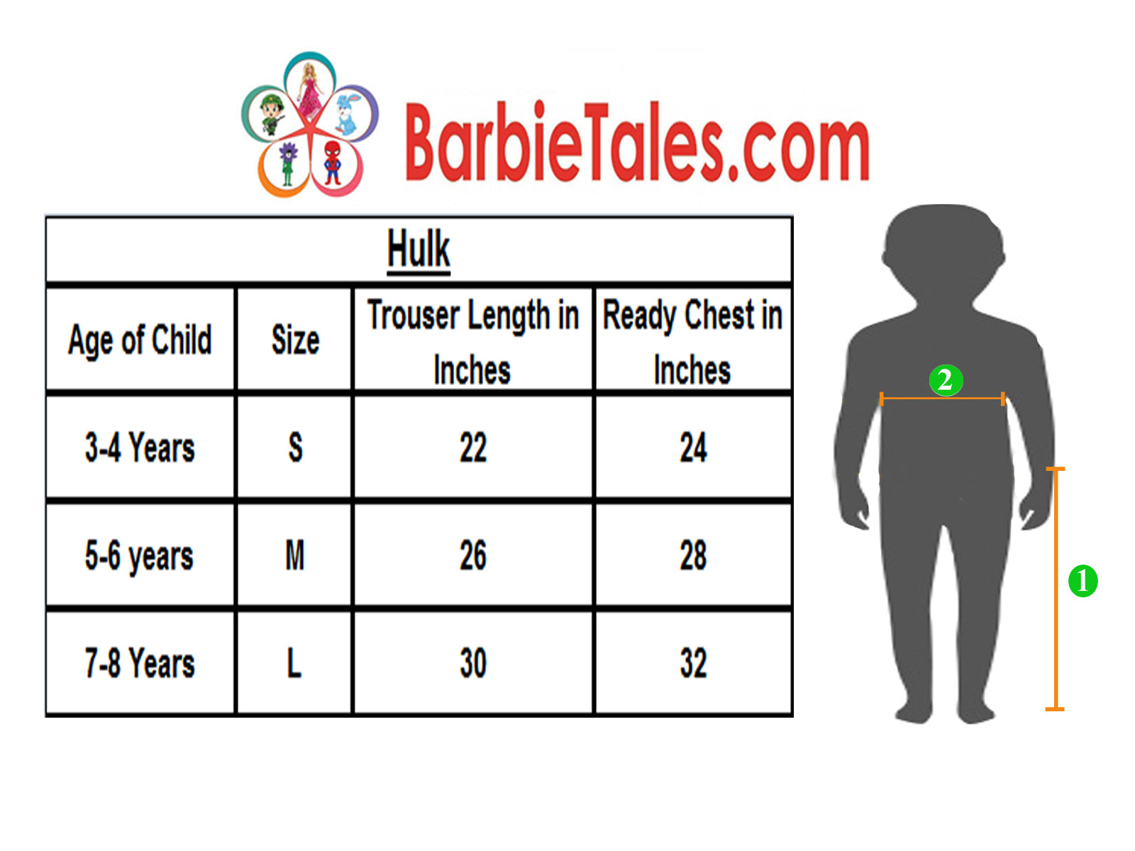 Hulk Avengers Superhero Kids Fancy Dress Costume With Mask | Standard