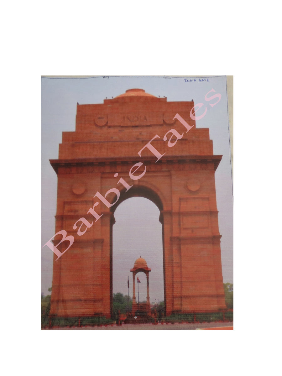 India Gate Famous Indian Monument Theme Kids Fancy 