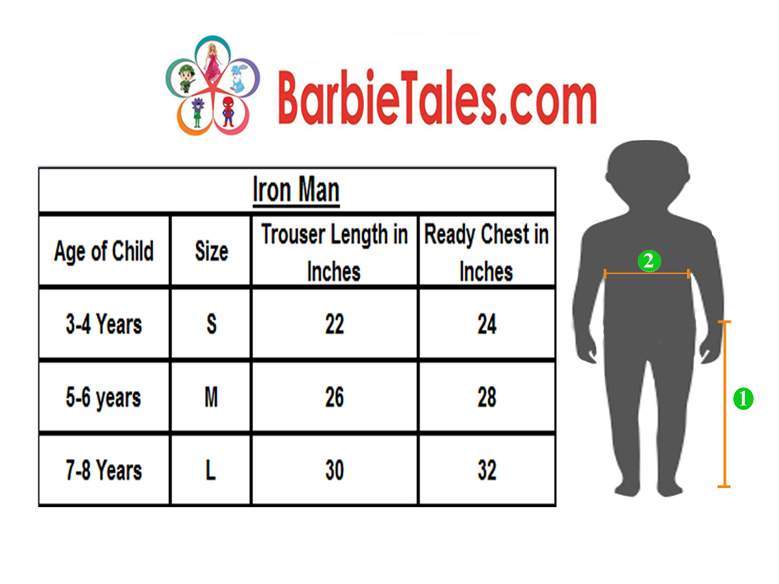 Iron Man Avengers Kids Fancy Dress Costume - Standard