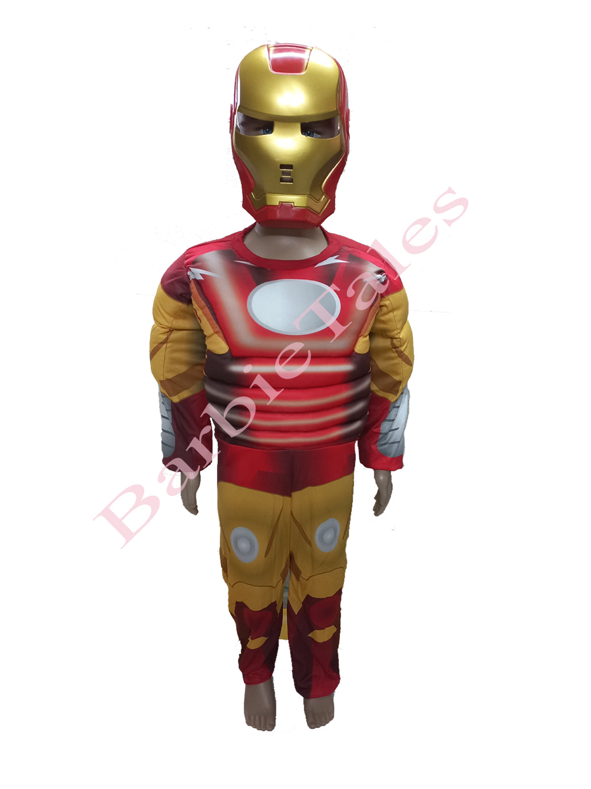 Superhero iron man dress costume for kids