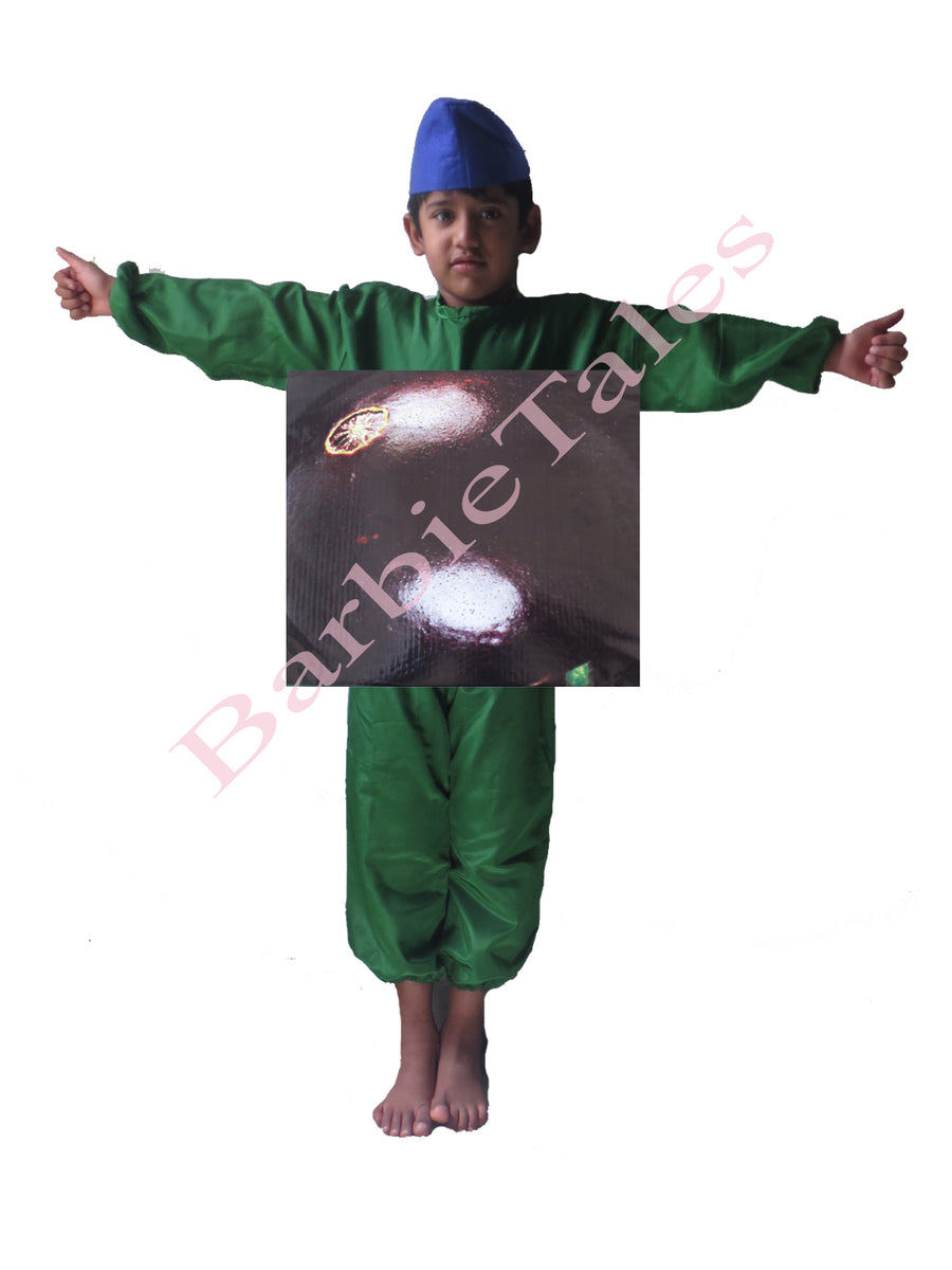 Jabuticaba Fruit Kids Fancy Dress Costume