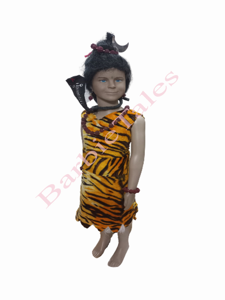 Lord Shiva Shankar Bhagwan Kids Fancy Dress Costume