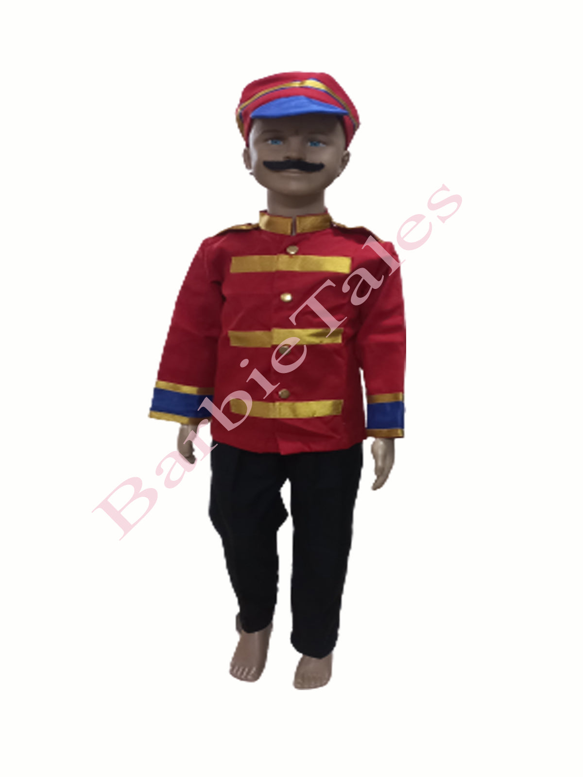 Mangal Pandey British Soldier Freedom Fighter Kids Fancy Dress Costume BarbieTales