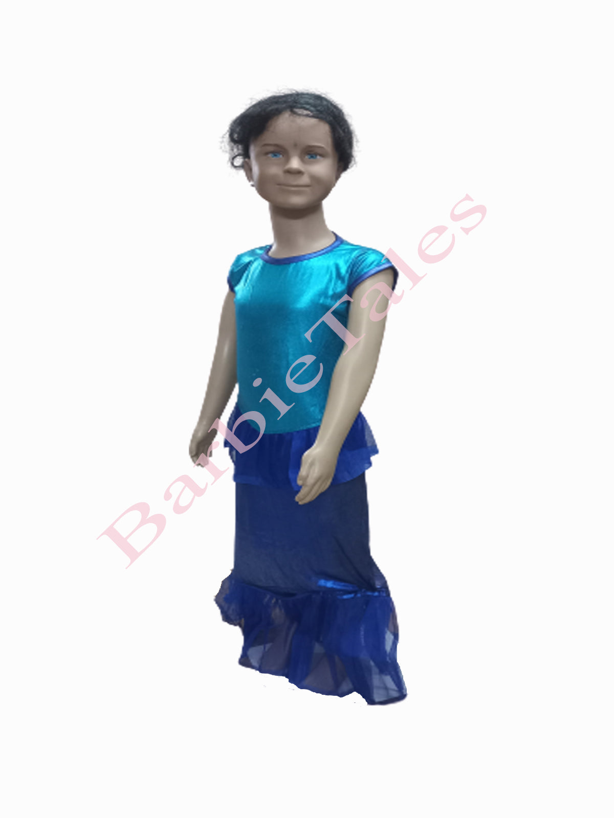 Buy AmzBarley Little Girls Mermaid Costume Dressing up Kids Party Fancy  Dress Halloween Cosplay Childs Holiday Birthday Outfit Online at  desertcartIsrael