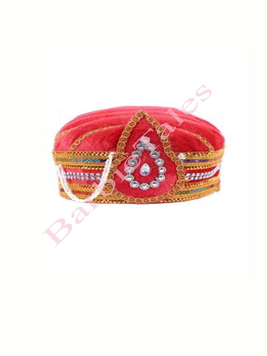 King Pagdi Turban Safa  For Adults & Kids-RED