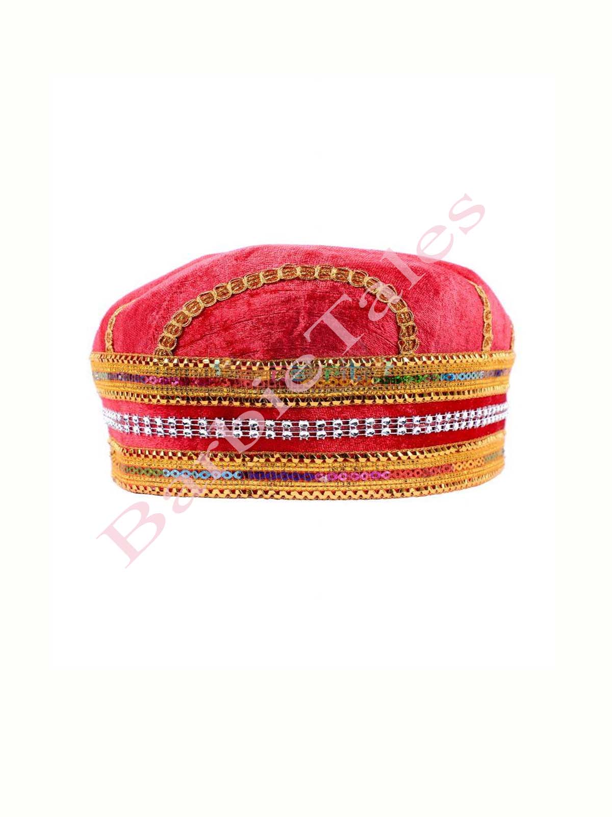 King Pagdi Turban Safa  For Adults & Kids-RED