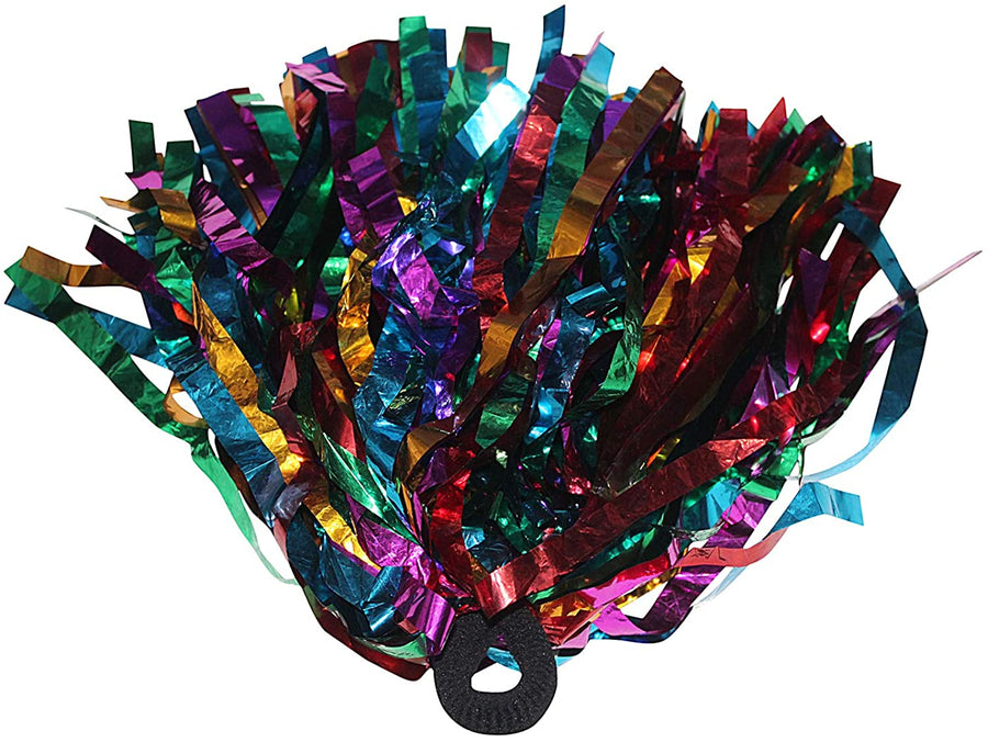 MultiColor Pom Poms Cheerleader Dance For Kids ( 5 Pairs)